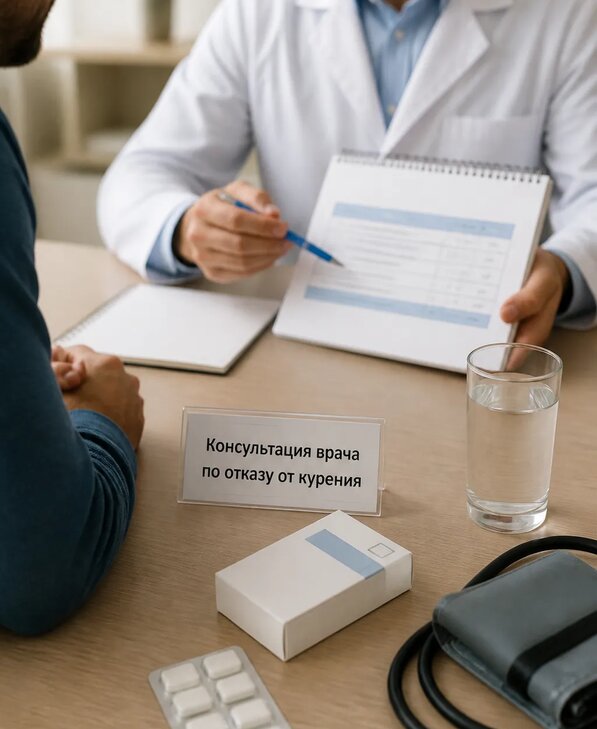 Консультация врача по отказу от курения для взрослых в Томске